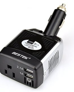 BESTEK-150W-Power-Inverter-Car-Charger-with-2-USB-Charging-Ports-31A-Shared-0