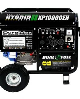 DuroMax-XP10000EH-8000-Running-Watts10000-Starting-Watts-Dual-Fuel-Powered-Portable-Generator-0