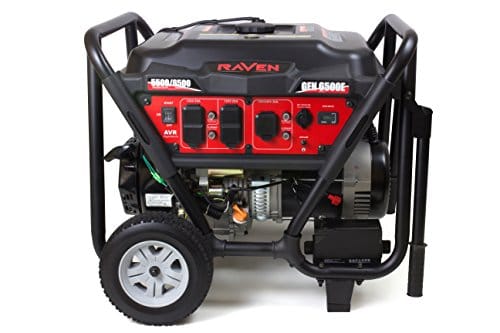 Raven Gen6500e 5500 Running Watts 6500 Starting Gas Ed Raven Gen6500e