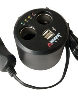 Wagan-EL2537-5-Twin-USB-and-12-Volt-DC-Cup-Holder-Power-Adapter-0